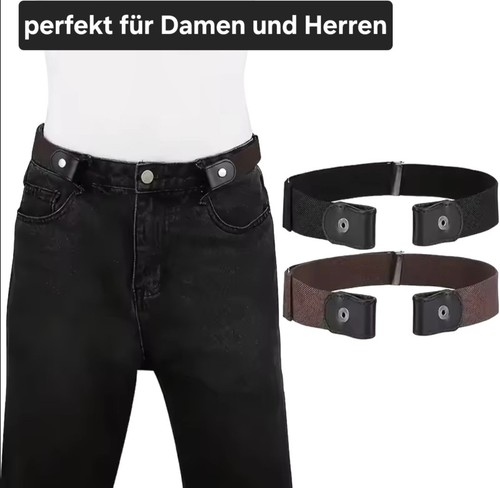 Elastischer gürtel ohne - elastischer,