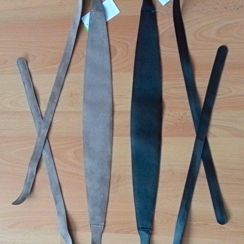 2tlg set damen gürtel breit - set,